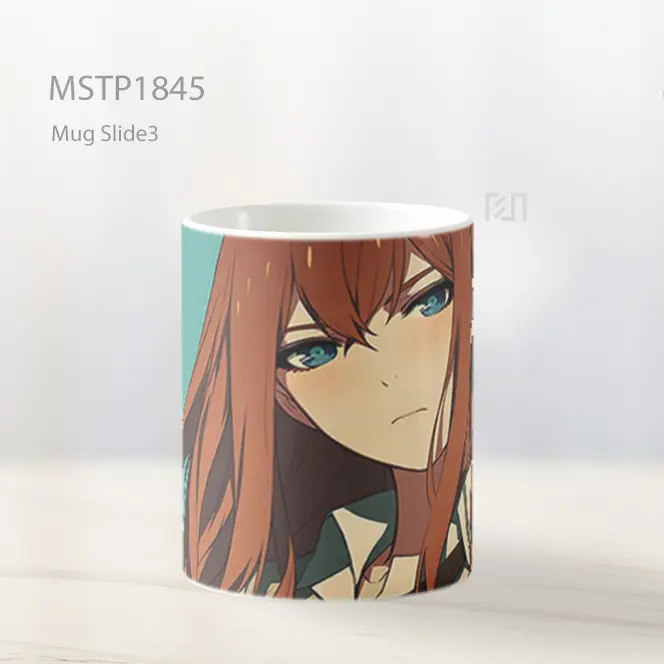 Mikase Kurisu Potret Estetika Mug MSTP1845 - All-side / Desain