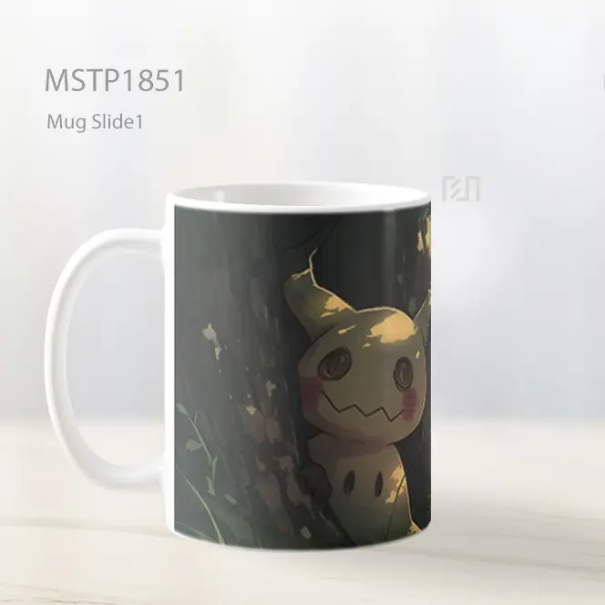 Mimikyu Tersembunyi Di Hutan Pokemon Mug MSTP1851 - All-side / Desain