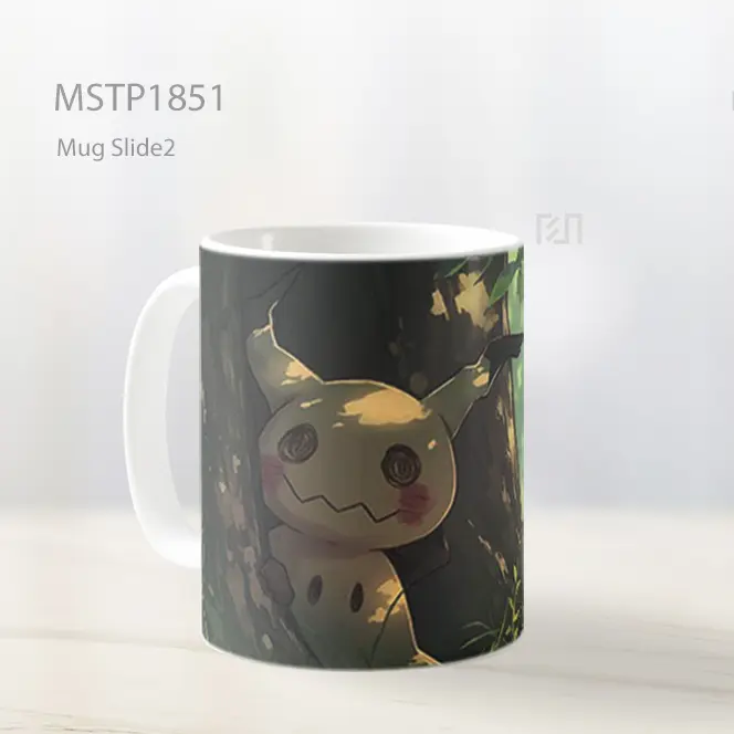 Mimikyu Tersembunyi Di Hutan Pokemon Mug MSTP1851 - All-side / Desain