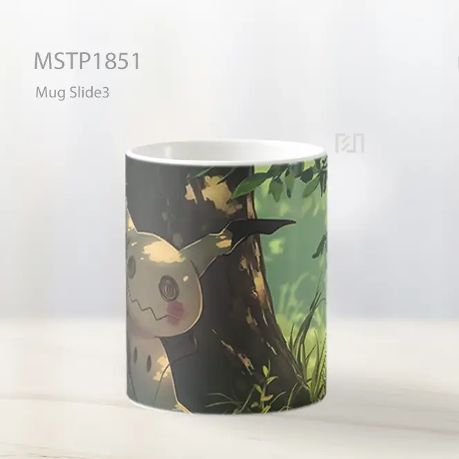 Mimikyu Tersembunyi Di Hutan Pokemon Mug MSTP1851 - All-side / Desain