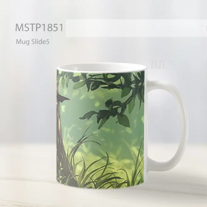 Mimikyu Tersembunyi Di Hutan Pokemon Mug MSTP1851 - All-side / Desain