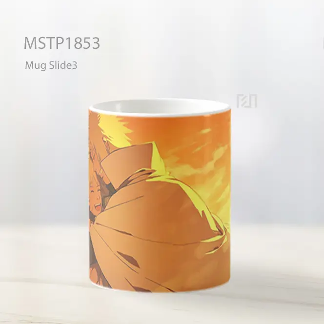 Minato Namikaze Dan Naruto Mug MSTP1853 - All-side / Desain