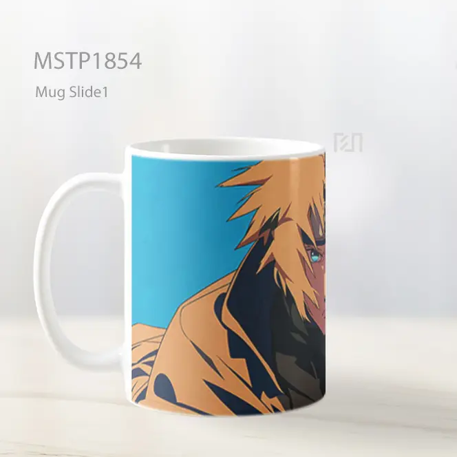Minato Namikaze Gaya Seni Mug MSTP1854 - All-side / Desain