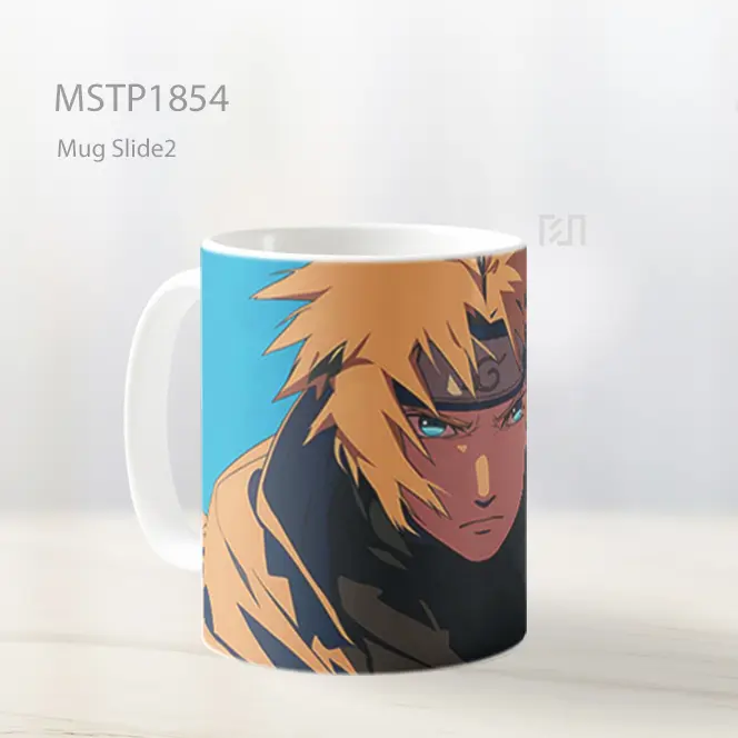 Minato Namikaze Gaya Seni Mug MSTP1854 - All-side / Desain