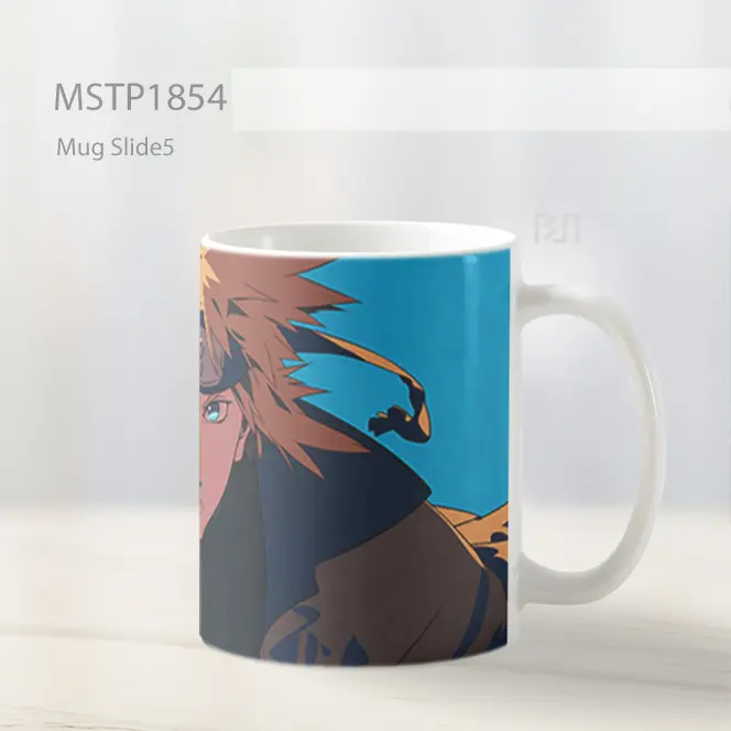 Minato Namikaze Gaya Seni Mug MSTP1854 - All-side / Desain