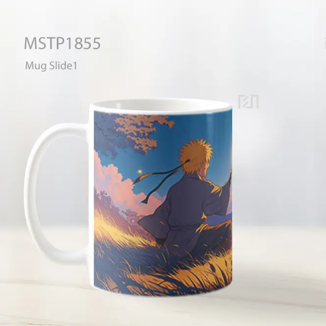 Minato Namikaze Gunung Fuji Mug MSTP1855 - All-side / Desain