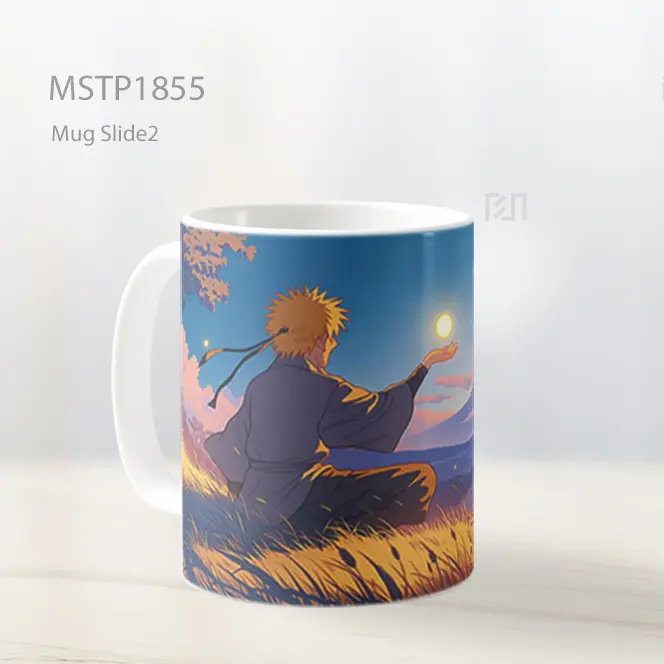Minato Namikaze Gunung Fuji Mug MSTP1855 - All-side / Desain