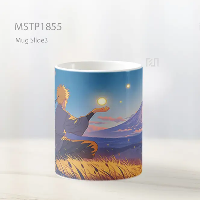 Minato Namikaze Gunung Fuji Mug MSTP1855 - All-side / Desain