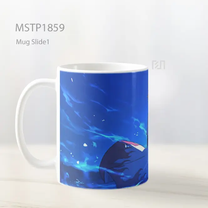 Minato Namikaze Pemandangan Belakang Epik Mug MSTP1859 - All-side / Desain