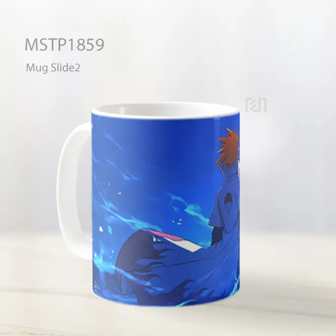 Minato Namikaze Pemandangan Belakang Epik Mug MSTP1859 - All-side / Desain