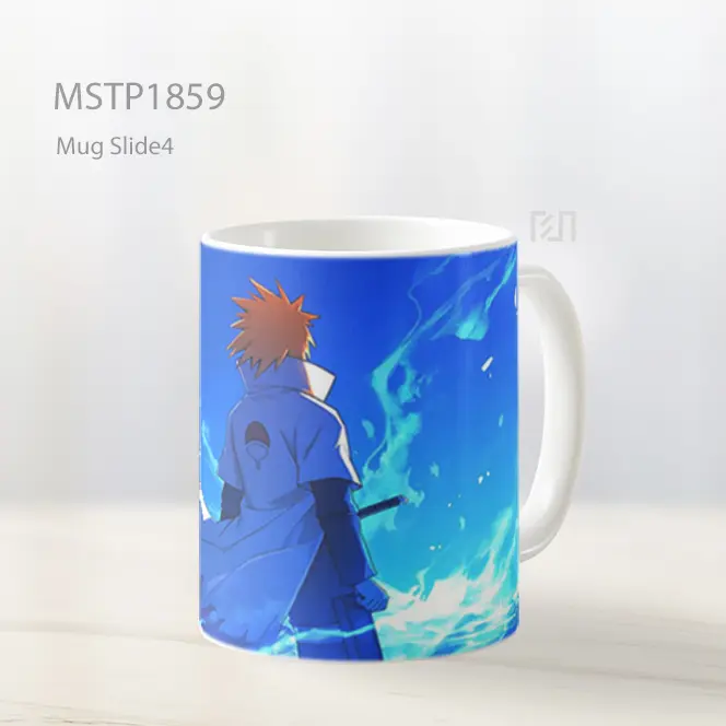 Minato Namikaze Pemandangan Belakang Epik Mug MSTP1859