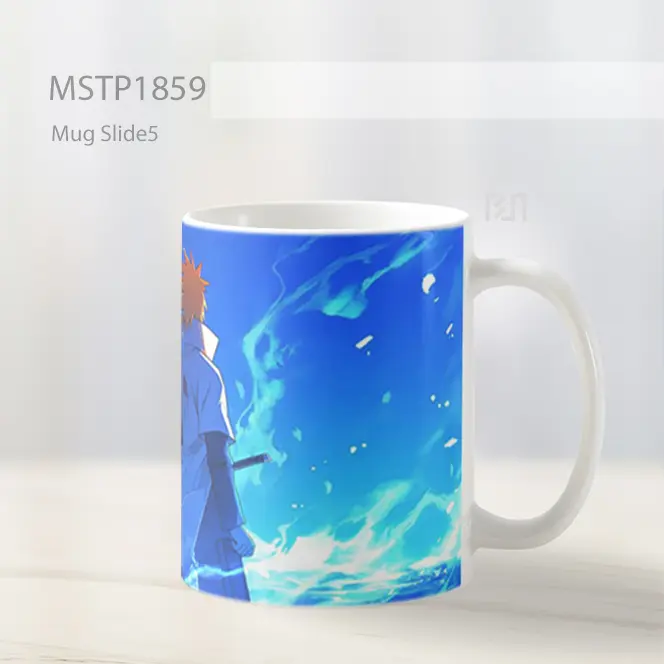 Minato Namikaze Pemandangan Belakang Epik Mug MSTP1859 - All-side / Desain