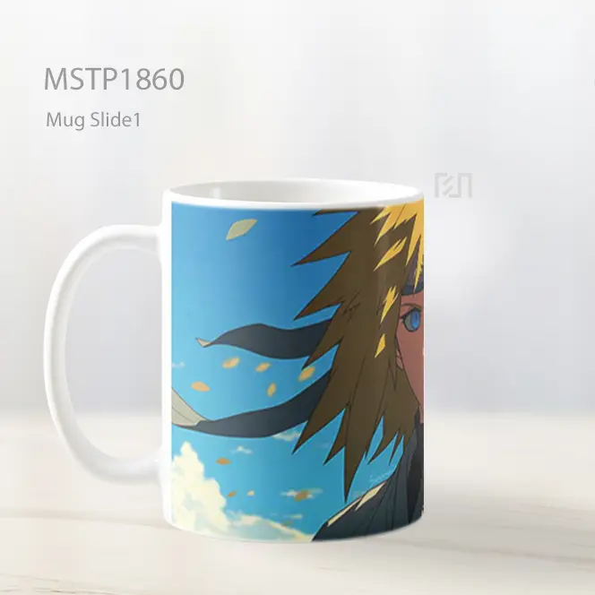 Minato Namikaze Tatapan Heroik Mug MSTP1860 - All-side / Desain