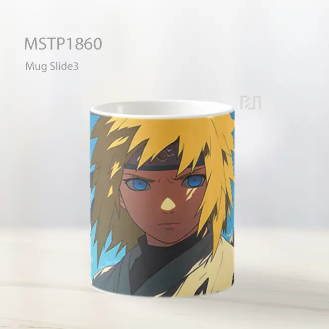 Minato Namikaze Tatapan Heroik Mug MSTP1860 - All-side / Desain