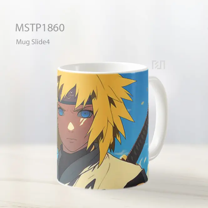 Minato Namikaze Tatapan Heroik Mug MSTP1860