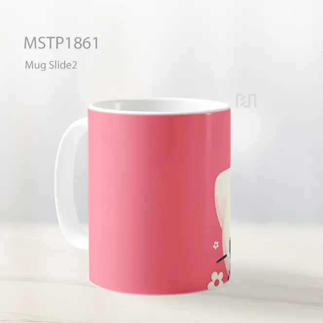 Minimalist Hello Kitty Cute Mug MSTP1861 - All-side / Desain