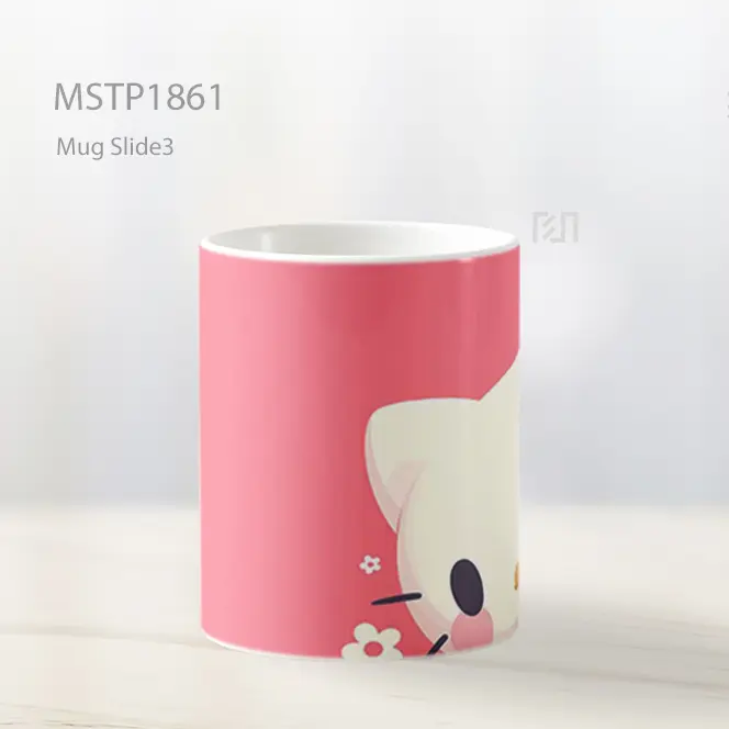 Minimalist Hello Kitty Cute Mug MSTP1861 - All-side / Desain
