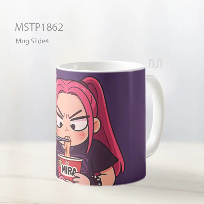 Mira Kpop Demon Hunters Makan Ramen Mug MSTP1862