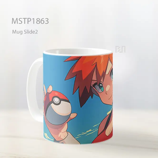 Misty Pokemon Trainer Mug MSTP1863 - All-side / Desain