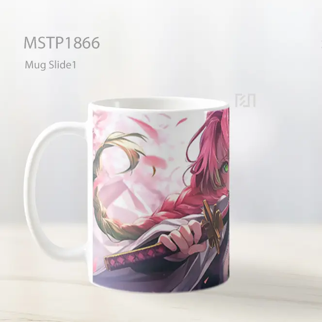 Mitsuri Kanroji Demon Slayer Pedang Pink Mug MSTP1866 - All-side / Desain
