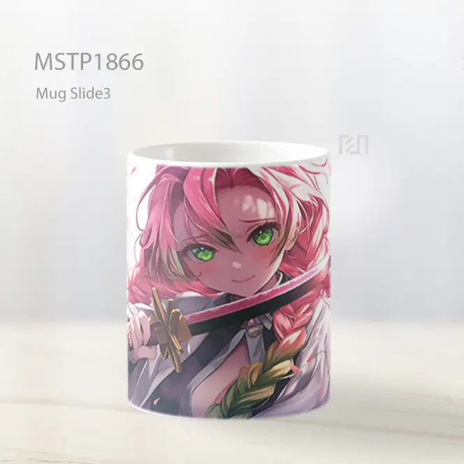 Mitsuri Kanroji Demon Slayer Pedang Pink Mug MSTP1866 - All-side / Desain
