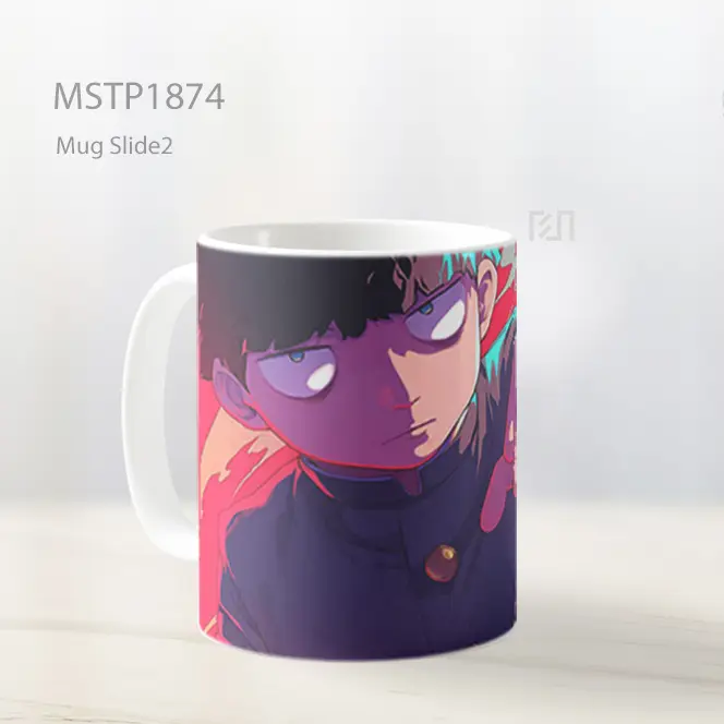Mob Psycho Energi Merah Mug MSTP1874 - All-side / Desain
