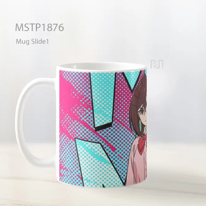 Momo Dandadan Anime Mug MSTP1876 - All-side / Desain