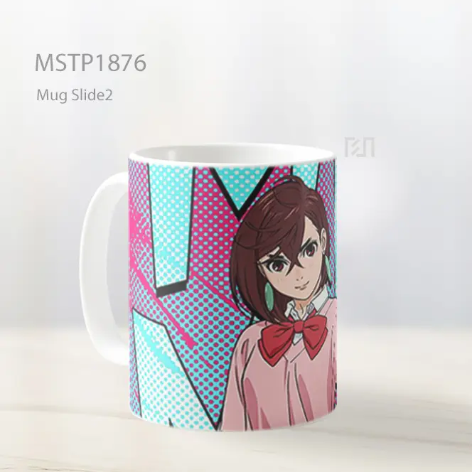 Momo Dandadan Anime Mug MSTP1876 - All-side / Desain