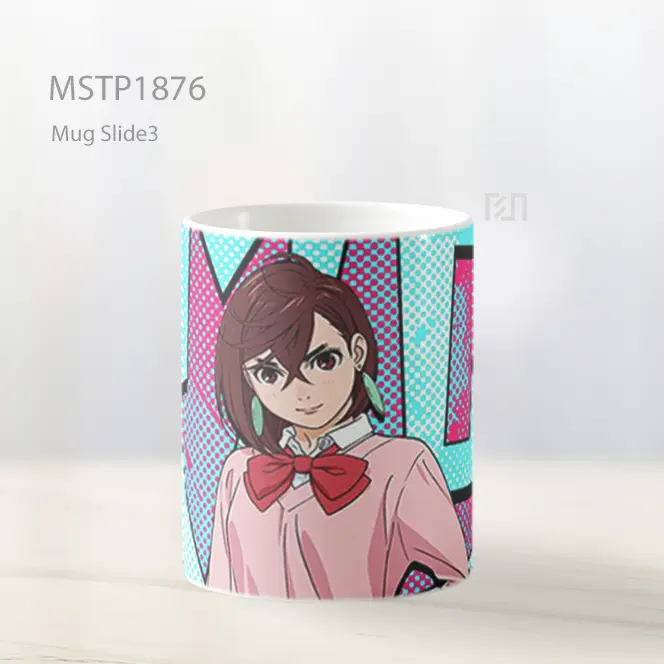 Momo Dandadan Anime Mug MSTP1876 - All-side / Desain