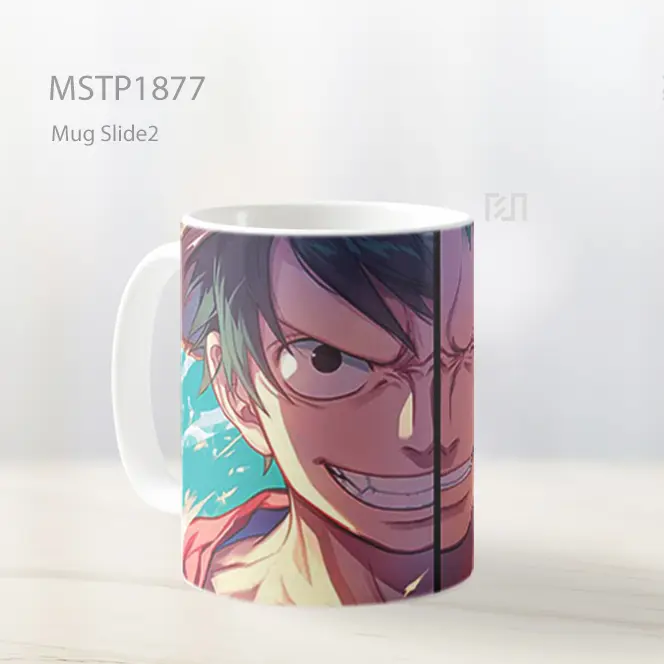 Monkey D Luffy And Roronoa Zoro Dual Mug MSTP1877 - All-side / Desain