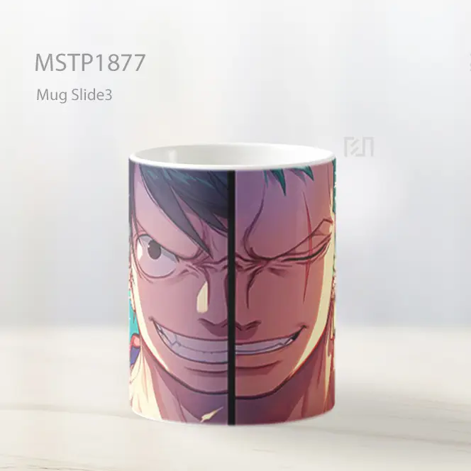 Monkey D Luffy And Roronoa Zoro Dual Mug MSTP1877 - All-side / Desain