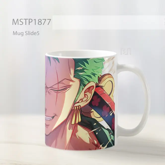 Monkey D Luffy And Roronoa Zoro Dual Mug MSTP1877 - All-side / Desain