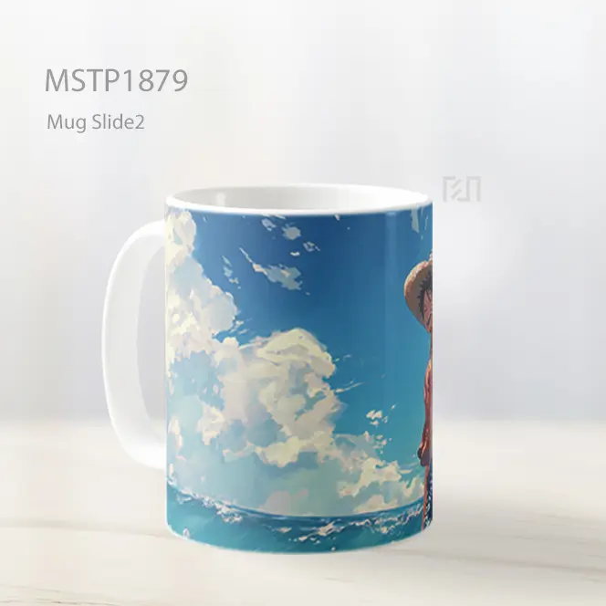 Monkey D Luffy Awan One Piece Mug MSTP1879 - All-side / Desain