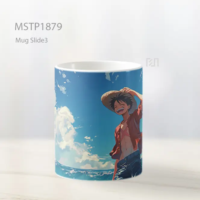 Monkey D Luffy Awan One Piece Mug MSTP1879 - All-side / Desain