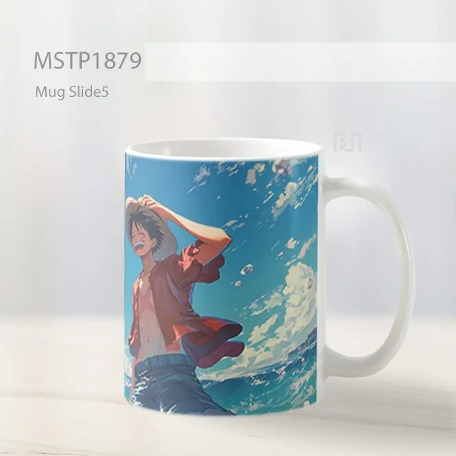 Monkey D Luffy Awan One Piece Mug MSTP1879 - All-side / Desain