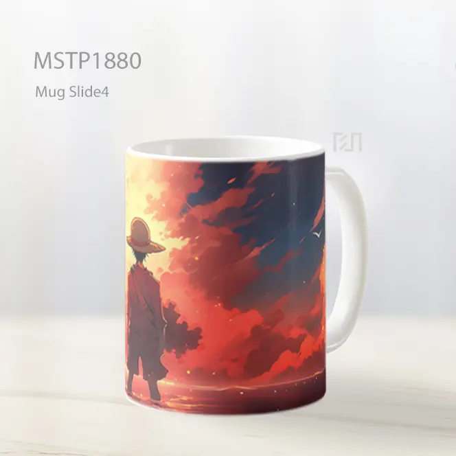 Monkey D Luffy Berdiri Di Air Mug MSTP1880