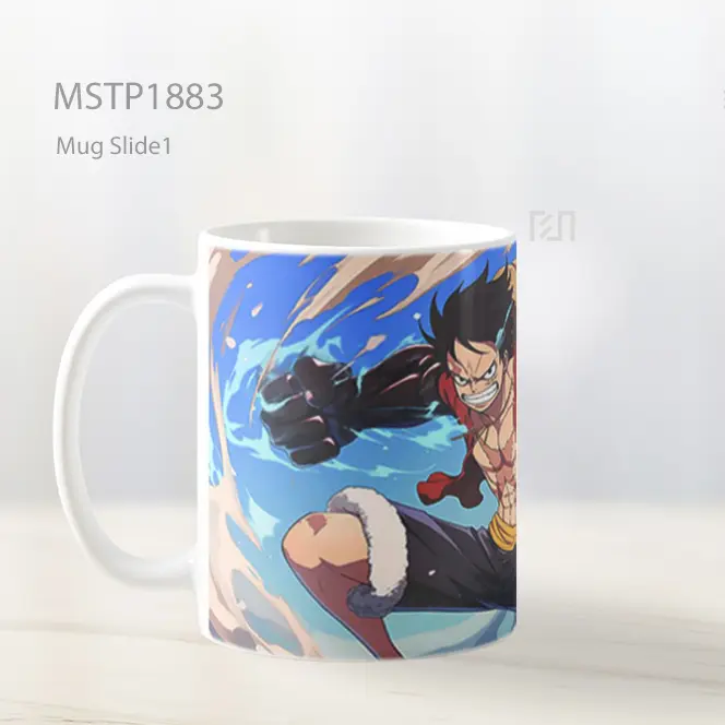 Monkey D Luffy Gear 4 One Piece Mug MSTP1883 - All-side / Desain