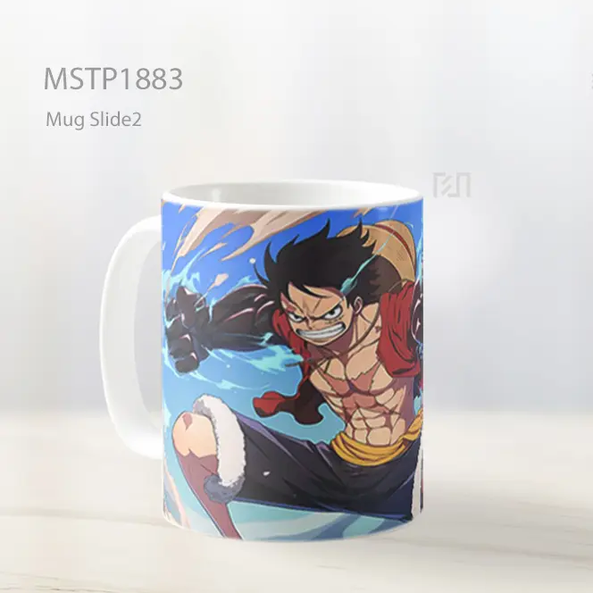 Monkey D Luffy Gear 4 One Piece Mug MSTP1883 - All-side / Desain