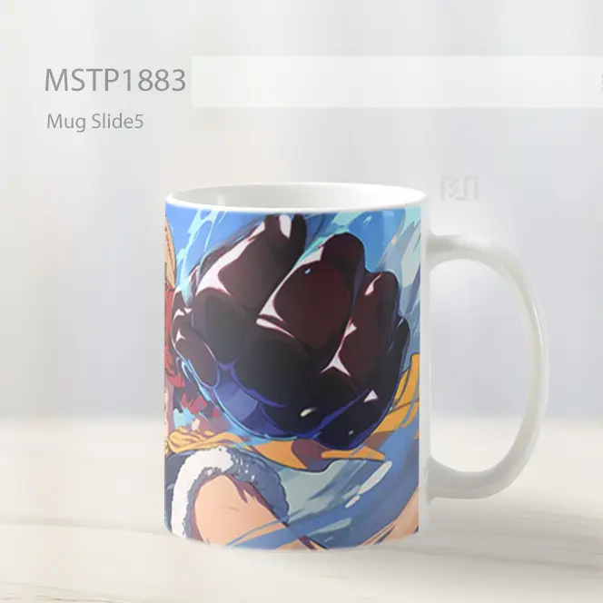 Monkey D Luffy Gear 4 One Piece Mug MSTP1883 - All-side / Desain