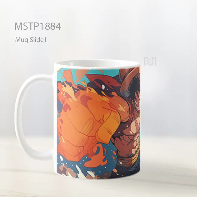 Monkey D Luffy Gear 4 One Piece Mug MSTP1884 - All-side / Desain