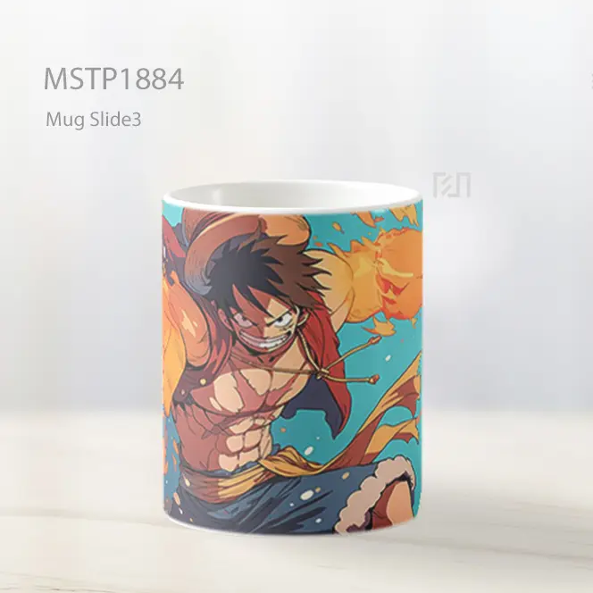 Monkey D Luffy Gear 4 One Piece Mug MSTP1884 - All-side / Desain