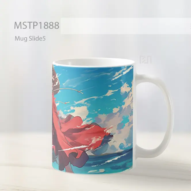 Monkey D Luffy Laut One Piece Mug MSTP1888 - All-side / Desain