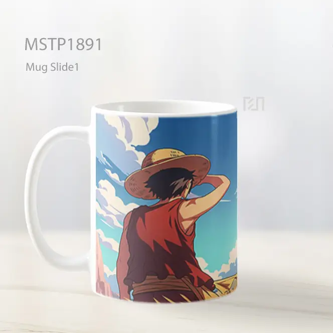 Monkey D Luffy One Piece Mug MSTP1891 - All-side / Desain