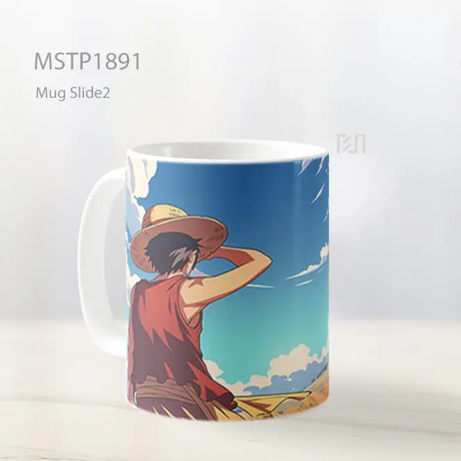 Monkey D Luffy One Piece Mug MSTP1891 - All-side / Desain