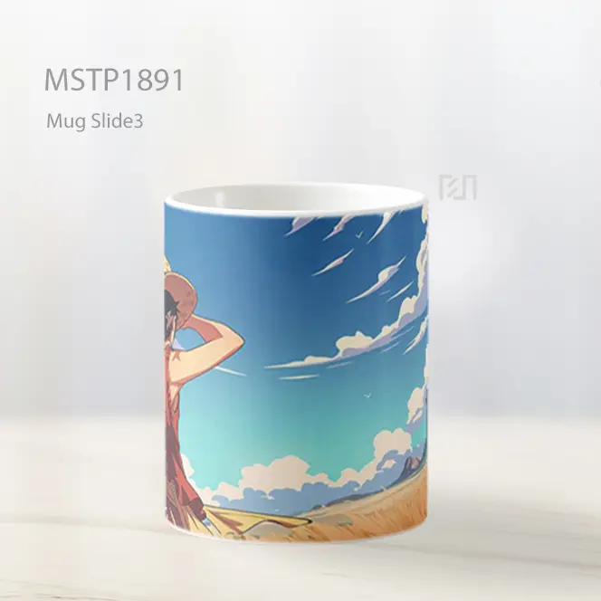 Monkey D Luffy One Piece Mug MSTP1891 - All-side / Desain
