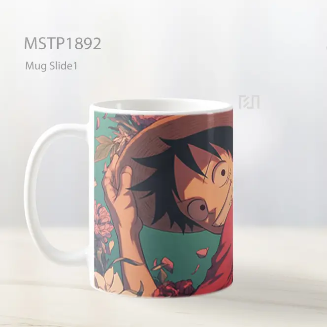 Monkey D Luffy One Piece Mug MSTP1892 - All-side / Desain