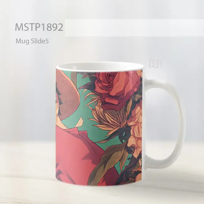 Monkey D Luffy One Piece Mug MSTP1892 - All-side / Desain