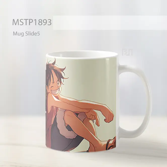 Monkey D Luffy One Piece Mug MSTP1893 - All-side / Desain