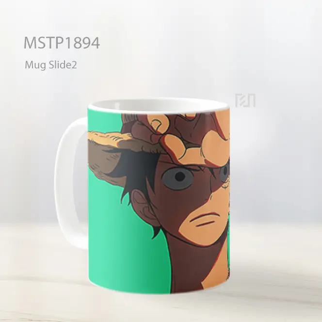 Monkey D Luffy One Piece Mug MSTP1894 - All-side / Desain