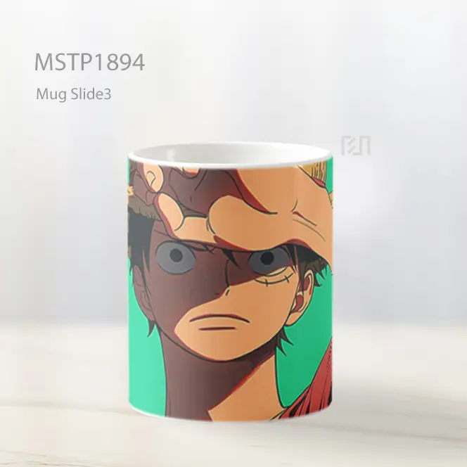 Monkey D Luffy One Piece Mug MSTP1894 - All-side / Desain